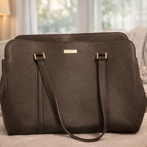 Kate Spade Dark Brown Tote Bag